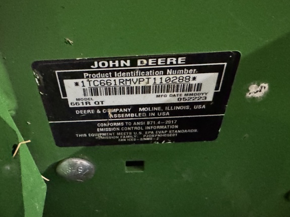 2023 John Deere 661R Misc