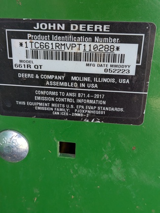 2023 John Deere 661R Misc