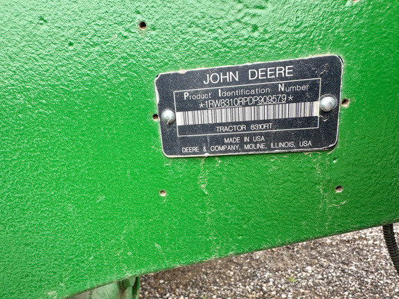 2013 John Deere 8310RT Tractor Rubber Track