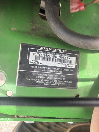 2024 John Deere Z930M Mower/Zero Turn