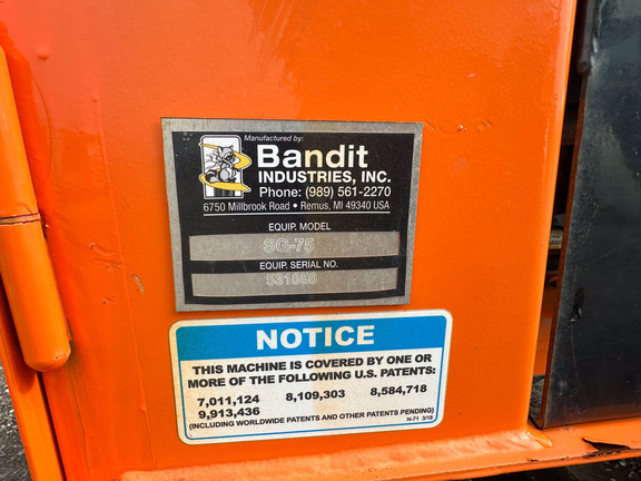 2023 Misc SG75 Diesel Wood Chipper