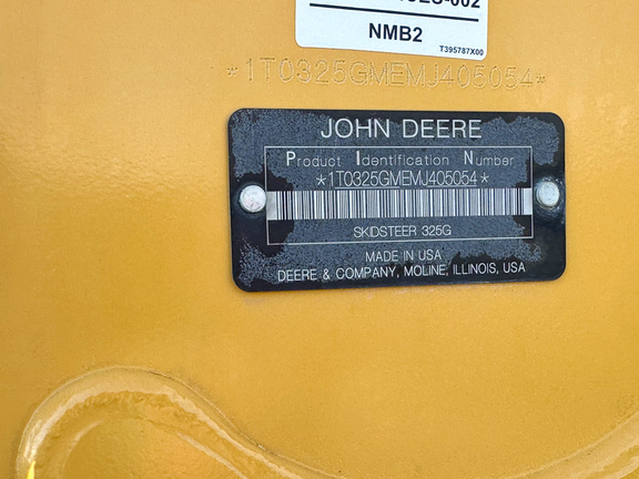 2021 John Deere 325G Compact Track Loader