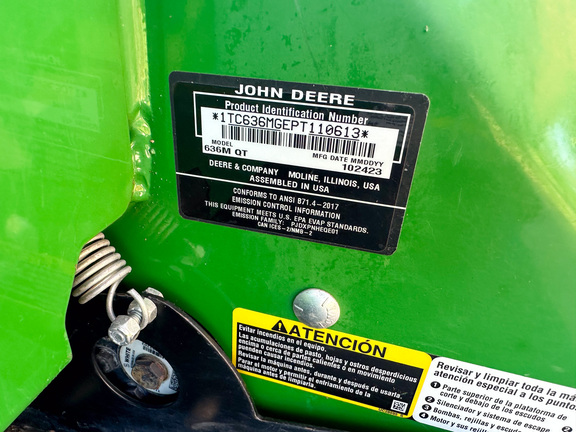2023 John Deere 636M Misc
