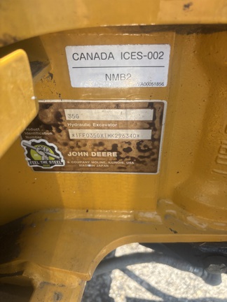 2022 John Deere 35G Excavator Mini