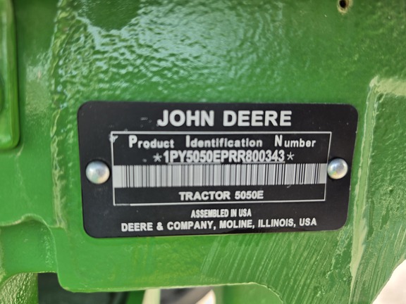 2024 John Deere 5050E Tractor
