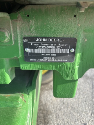 2024 John Deere 5050E Tractor