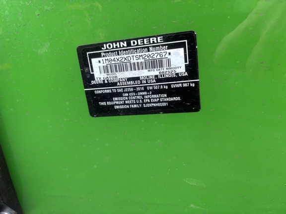 2025 John Deere TX 4X2 ATV