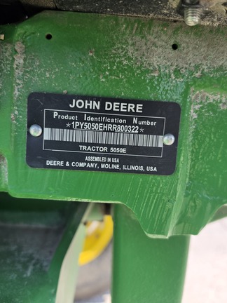 2024 John Deere 5050E Tractor