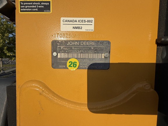 2022 John Deere 325G Compact Track Loader