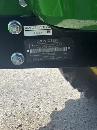 2023 John Deere 3038E Tractor Compact