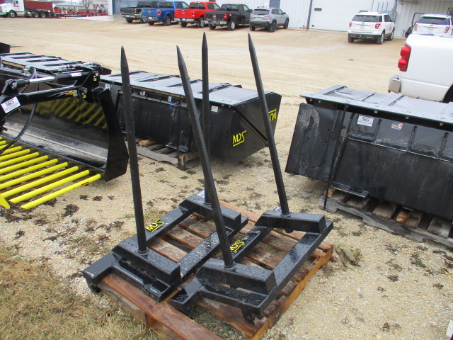 2024 MDS 5202B MDS DOUBLE TINE BALE STABBER, BLACK (EURO SE Bale Fork