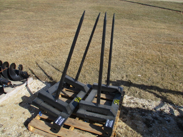 2024 MDS 5202B MDS DOUBLE TINE BALE STABBER, BLACK (EURO SE Bale Fork