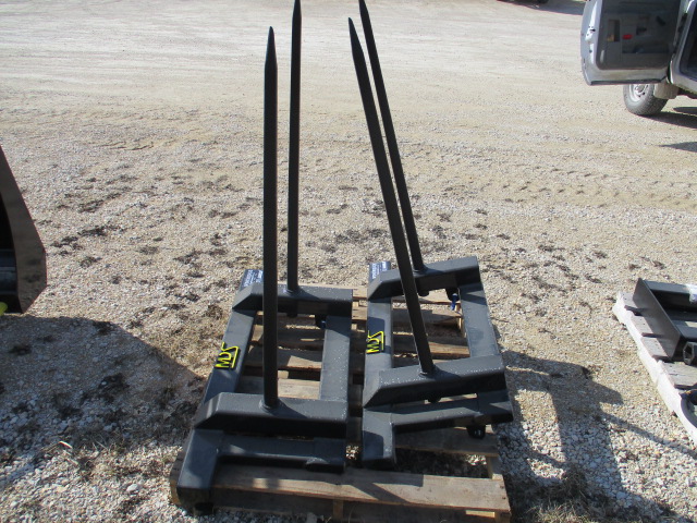 2024 MDS 5202B MDS DOUBLE TINE BALE STABBER, BLACK (EURO SE Bale Fork