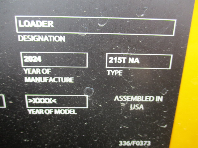 2024 JCB 215T Compact Track Loader