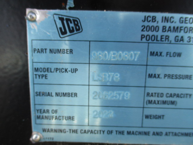 2023 JCB 78 inch GP with bolt on edge JCB Bucket