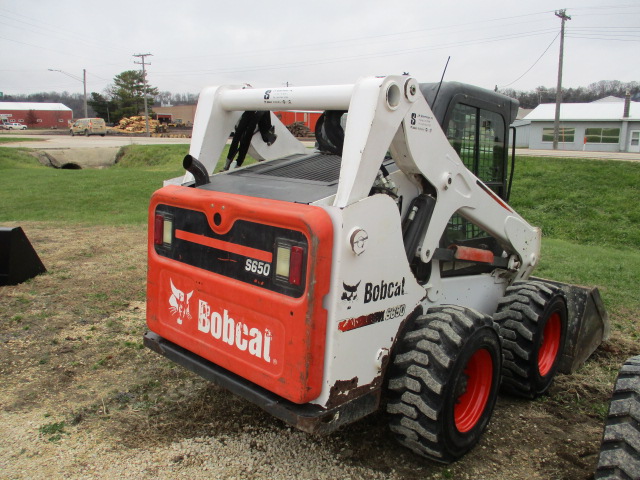 2015 Bobcat S650 Skid Steer Loader