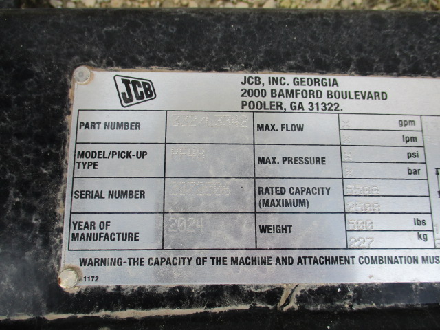 2024 JCB PF48 pallet fork JCB Pallet Fork