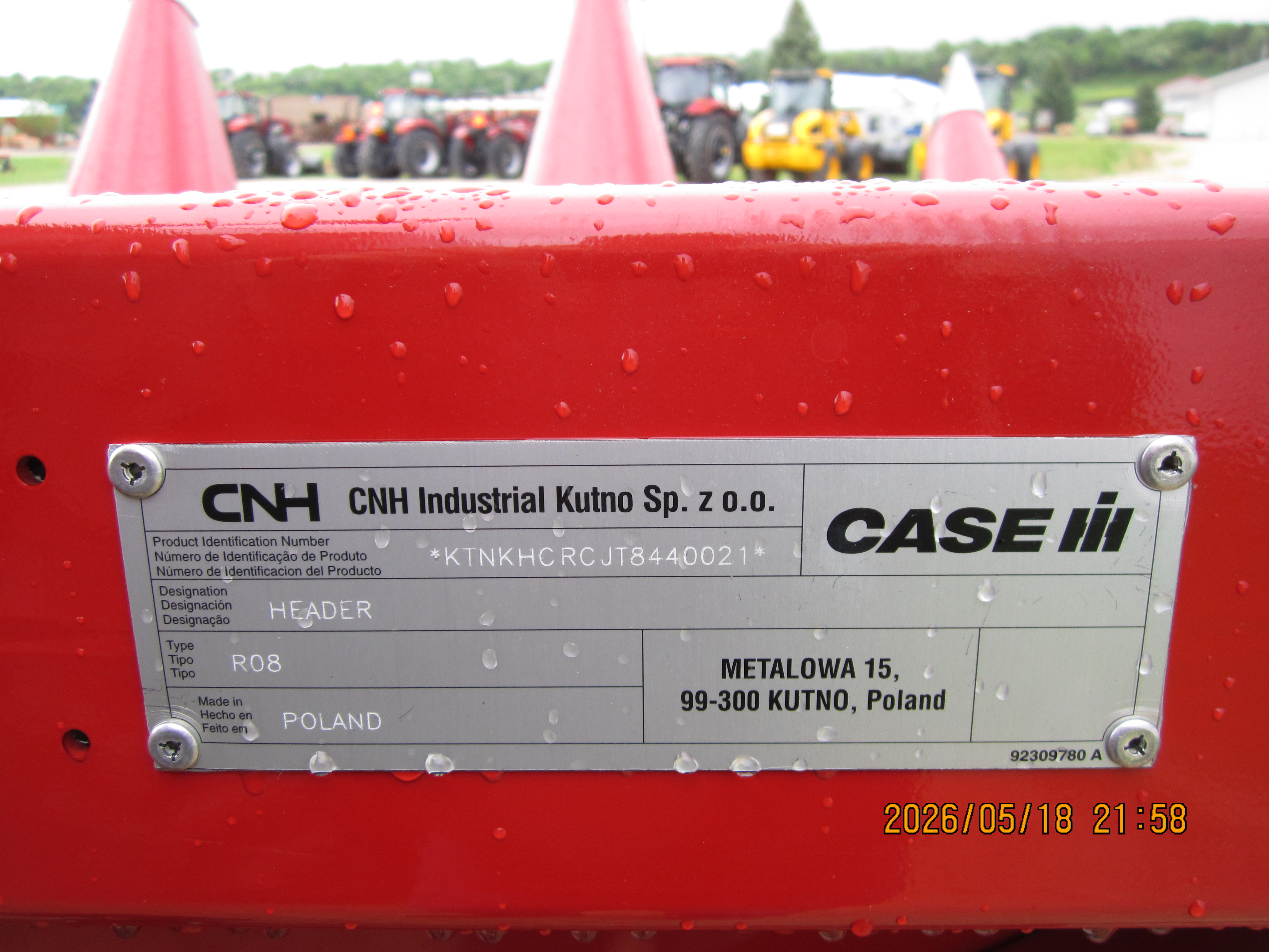 2026 Case IH C508-30 CORN HEAD Header Corn Head