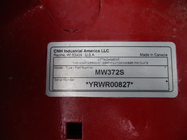 2025 Case IH MW372S FOR 45,50,55C SERIES II Mower