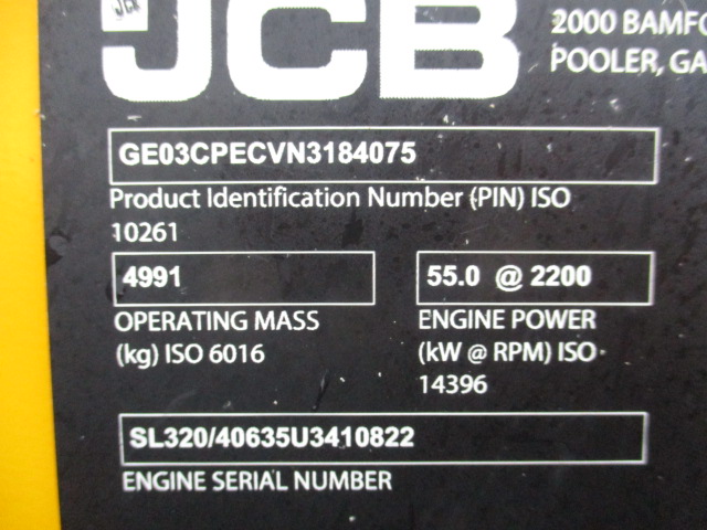 2022 JCB 270T Compact Track Loader