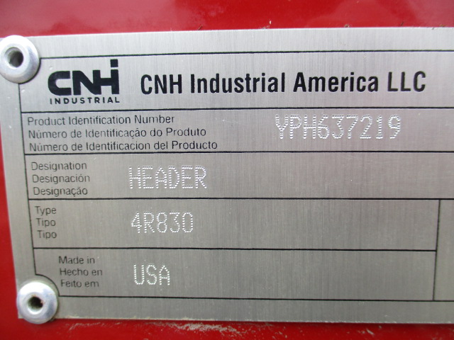 2024 Case IH 4408 Header Corn Head