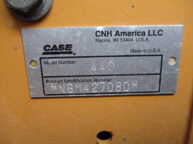 2007 Case 440 Skid Steer Loader