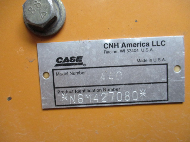 2007 Case 440 Skid Steer Loader