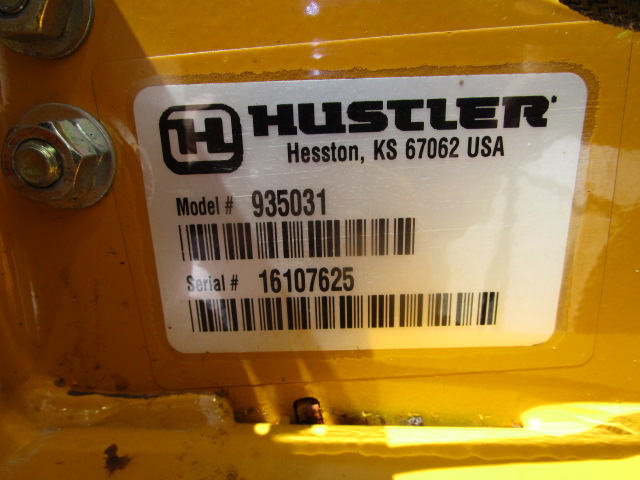 2017 Hustler Excel Super Z Mower/Zero Turn