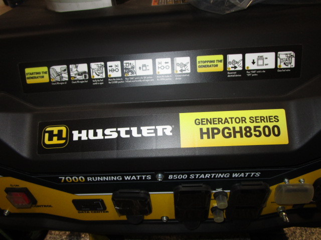 2021 Hustler Excel HPGH8550 8500 watt Hustler/Excel Generator Generator