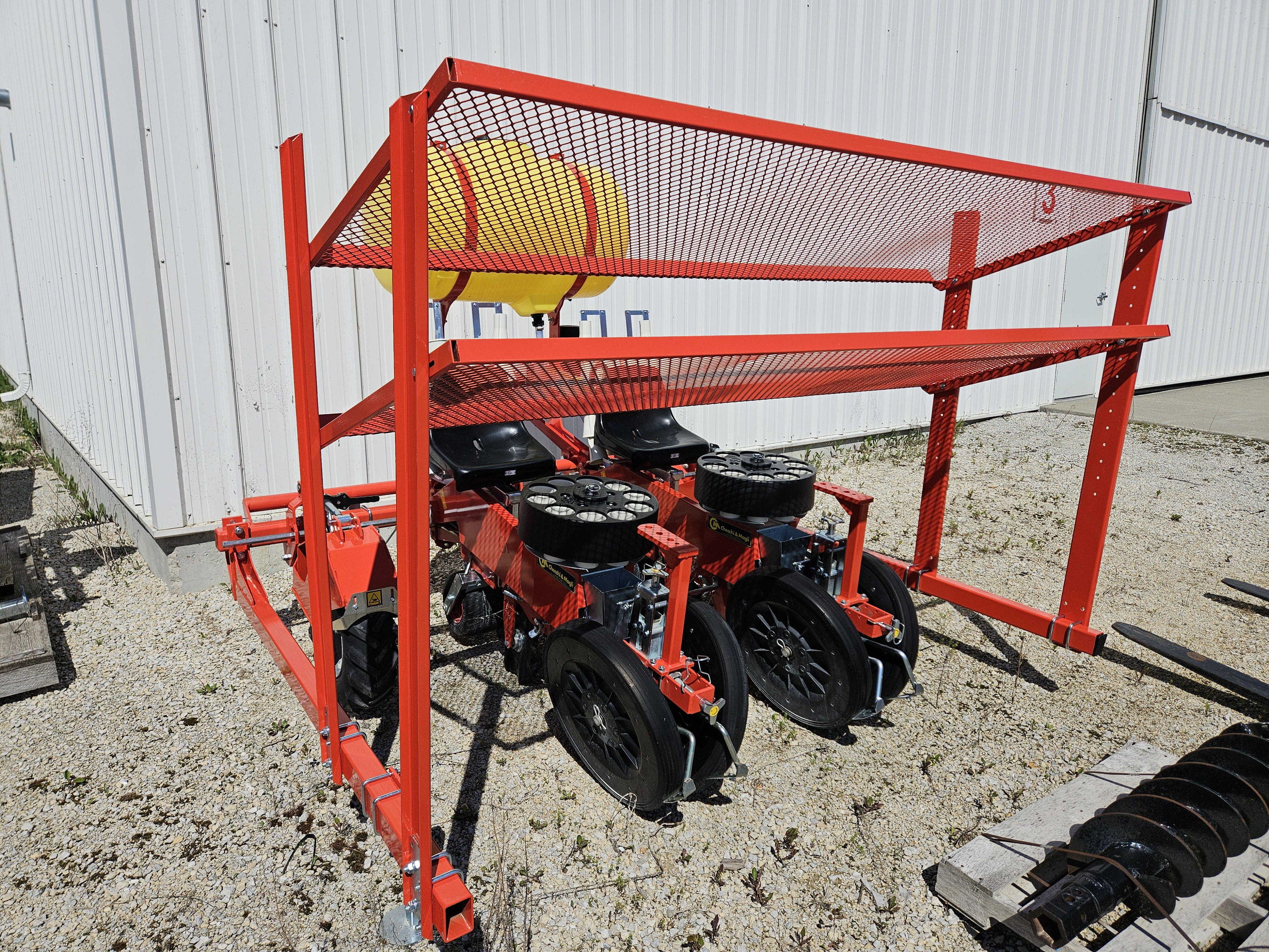 2022 Checchi & Magli Trium 2 row Transplanter Transplanter