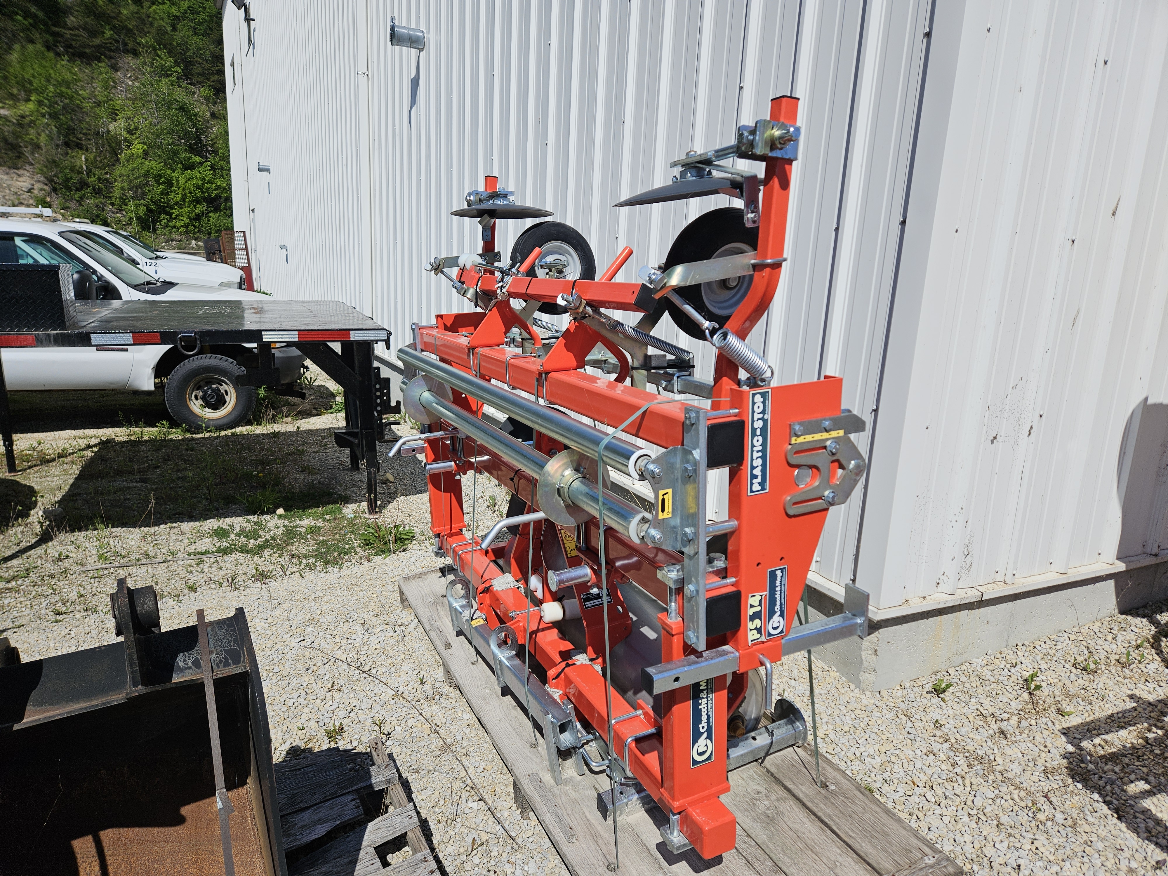 2021 Checchi & Magli PS14 Plastic Mulch Film Layer Vegetable Equipment