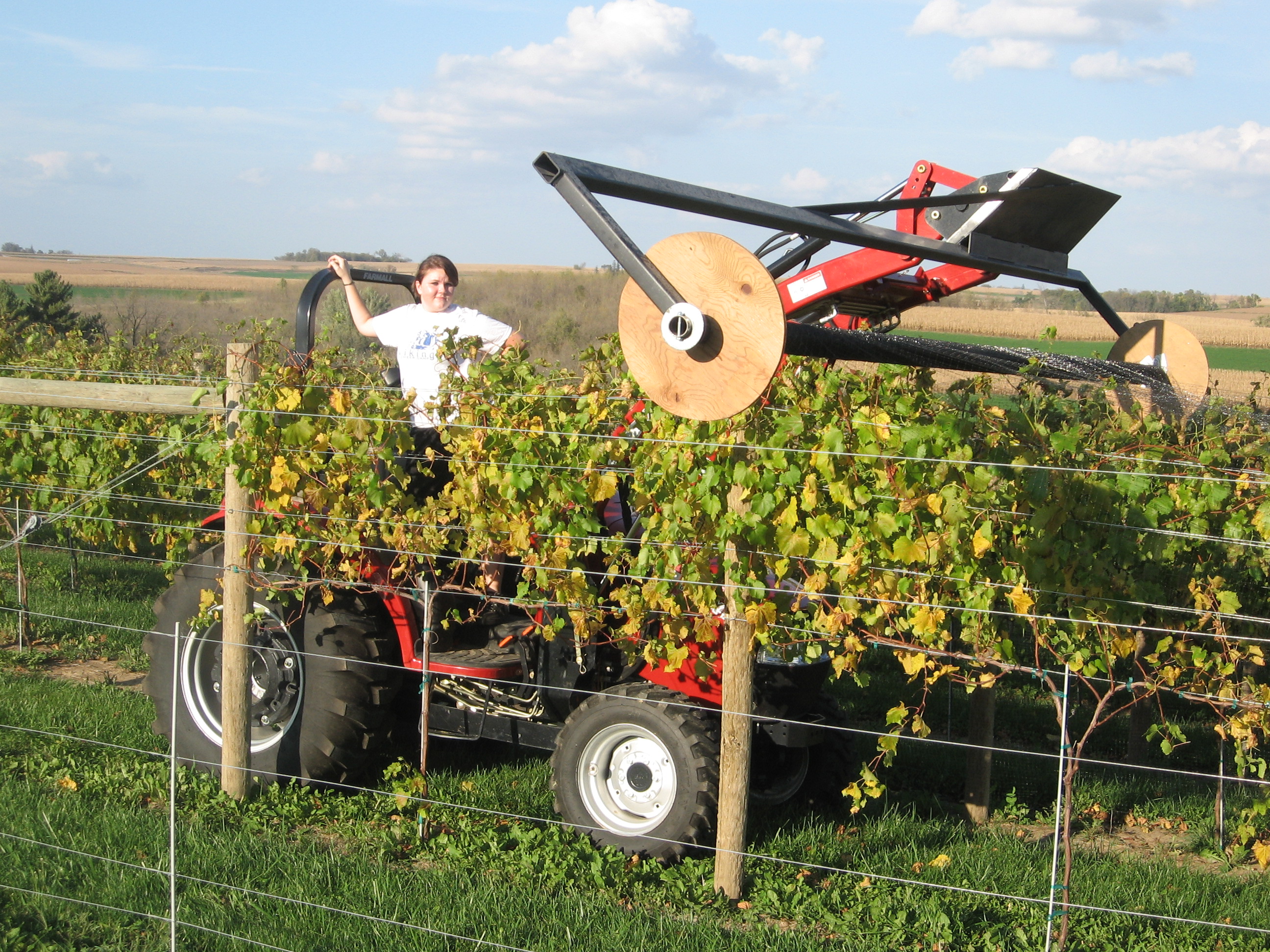 Misc Net Roller 14' Vineyard Equipment