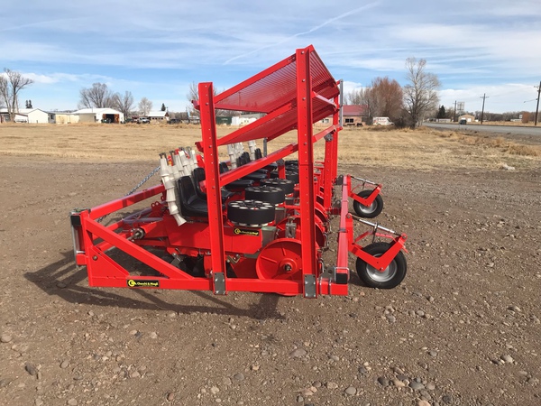 2019 Checchi & Magli Trium 5 row No-Till Version Transplanter