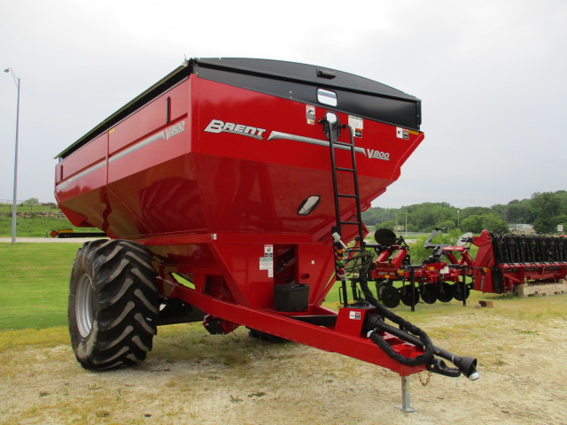 2024 Brent BRENT V800 RIGID AXLE GRAIN CART (RED) Grain Cart