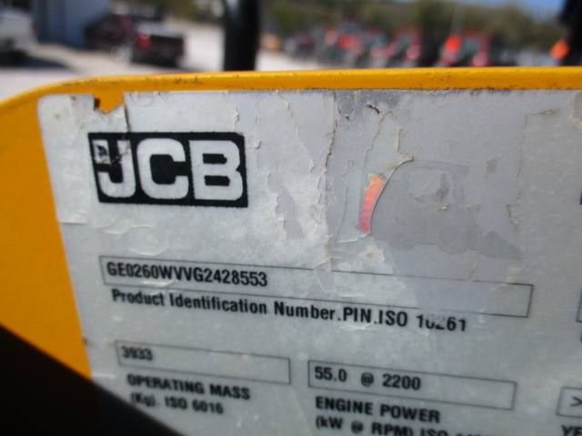 2016 JCB 260 Skid Steer Loader