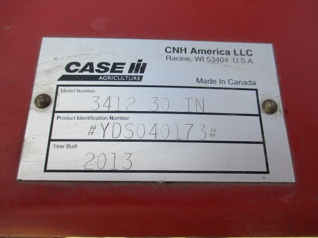 2013 Case IH 3412 Header Corn Head