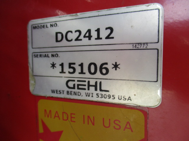 2003 Gehl 2412 Mower Conditioner