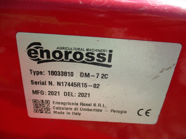 2021 Enorossi DM-7 2C Mower/Disc