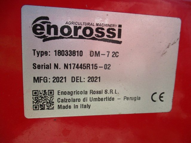 2021 Enorossi DM-7 2C Mower/Disc