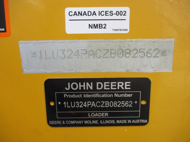2024 John Deere 324P Wheel Loader
