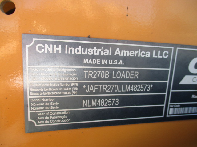 2020 Case TR270B Compact Track Loader