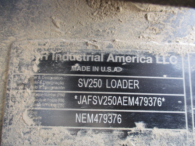 2014 Case SV250 Skid Steer Loader