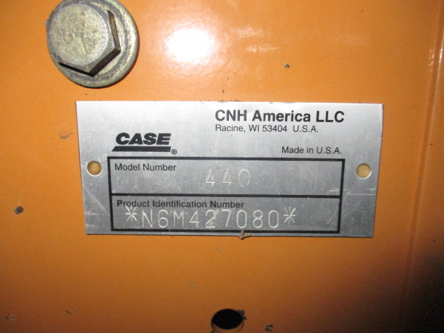 2007 Case 440 Skid Steer Loader