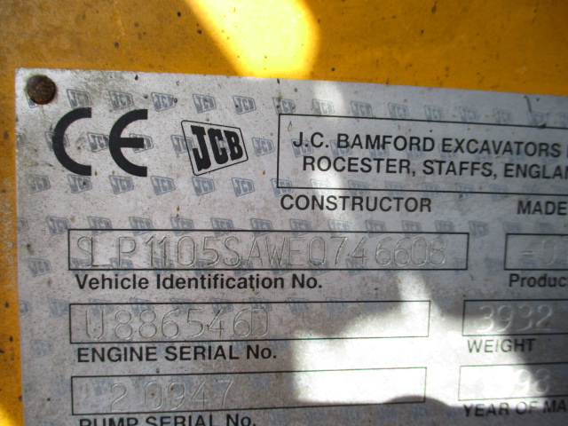 1998 JCB 1105 III Skid Steer Loader