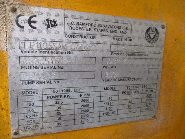 1998 JCB 1105 III Skid Steer Loader