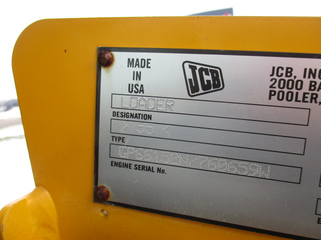 2012 JCB 155 WLRB Skid Steer Loader