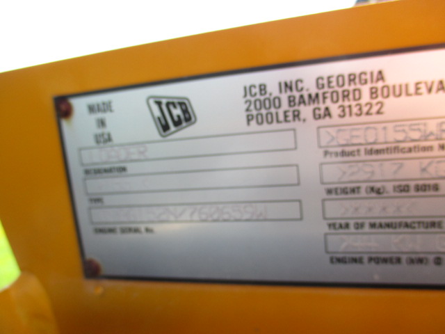 2012 JCB 155 Skid Steer Loader