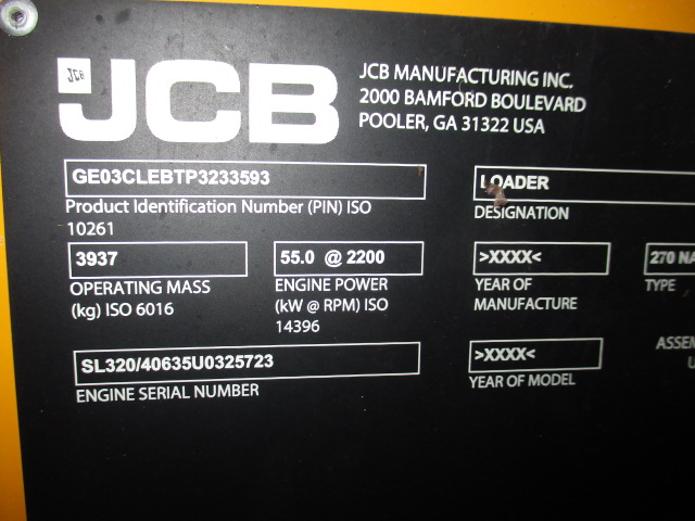 2023 JCB 270W Skid Steer Loader