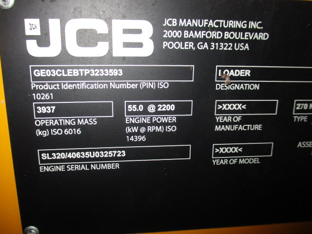 2023 JCB 270W Skid Steer Loader