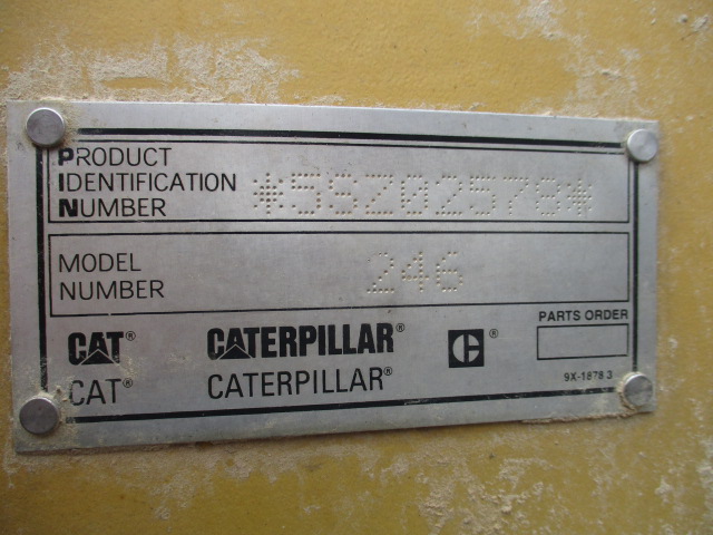 2001 Caterpillar 246 Skid Steer Loader